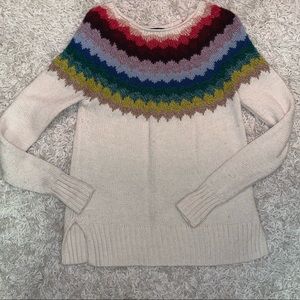 Rainbow Pullover Sweater